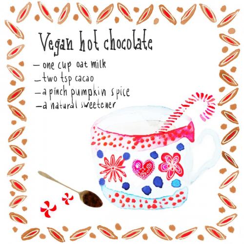 Vegan hot chocolate recipe